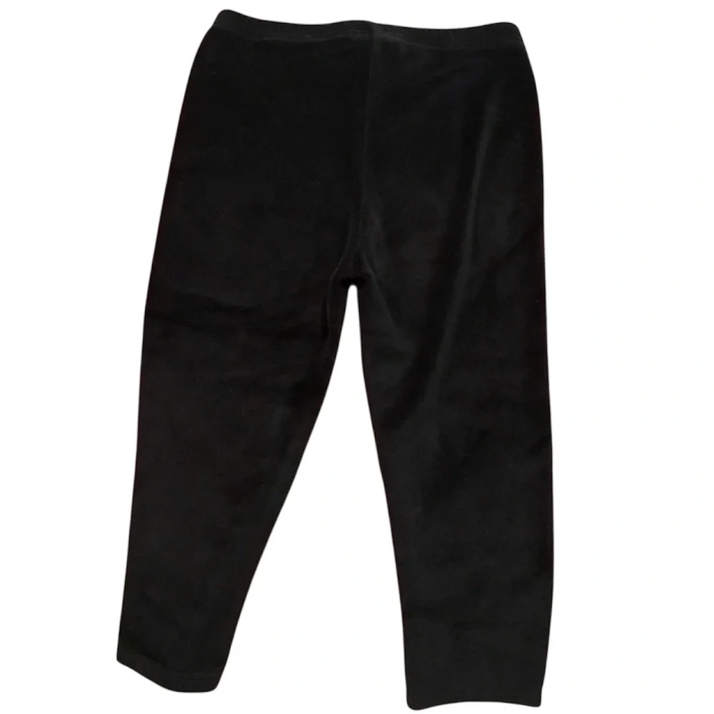 BabyGAP Black Velour Girls Leggings, size 3xl